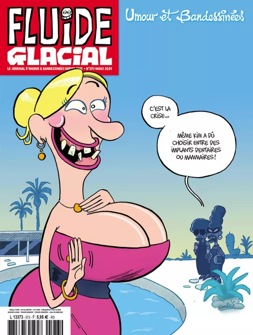 Collection MAGAZINE FLUIDE GLACIAL, série Fluide Glacial - le magazine, BD Fluide Glacial - le magazine - numéro 573